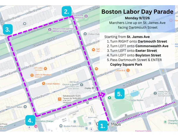 Parade Route 2026